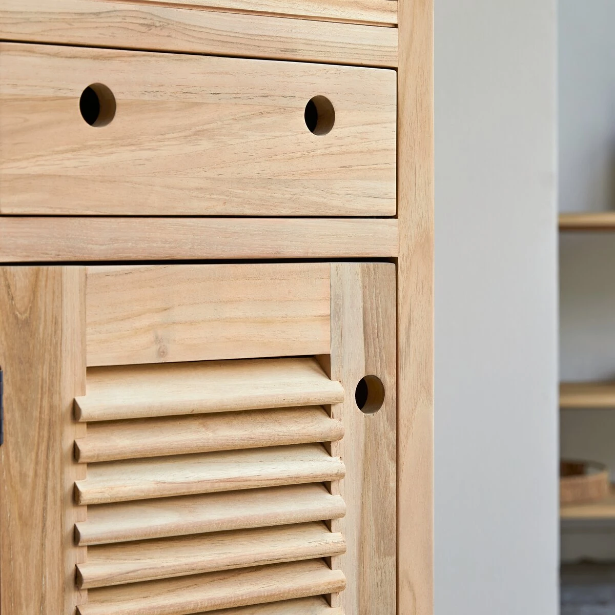 Coline Solid Teak Column Ref. 680 5 Coline Solid Teak Column Ref. 680 - Image 3