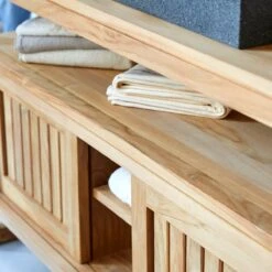 Colonial Solid Teak Vanity Unit 120 Cm Ref. 210 -Tikamoon 1200 1200 colonial solid teak vanity unit 120 cm 5