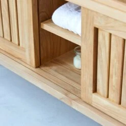 Colonial Solid Teak Vanity Unit 120 Cm Ref. 210 -Tikamoon 1200 1200 colonial solid teak vanity unit 120 cm 6