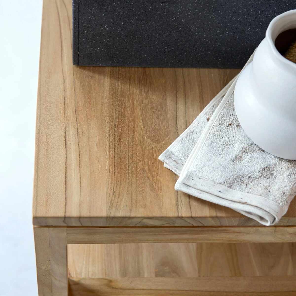 Colonial Solid Teak Vanity Unit 90 Cm Ref. 211 5 Colonial Solid Teak Vanity Unit 90 Cm Ref. 211 - Image 3