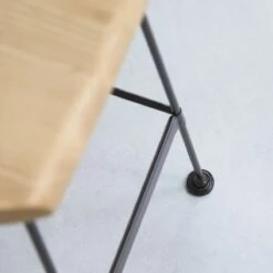 Diego Black Ash And Metal Bar Stool Ref. 4143 -Tikamoon 1200 1200 diego black ash and metal bar stool 3