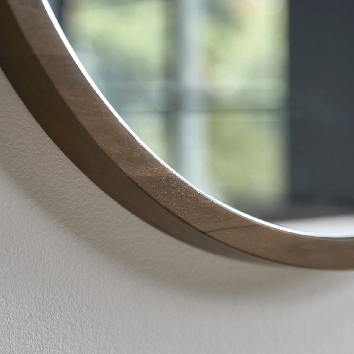 East Round Solid Teak Mirror 55x55 Cm Ref. 6472 6 East Round Solid Teak Mirror 55x55 Cm Ref. 6472 - Image 4