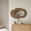 Eda Oval Mirror In Light Mindi Wood 115x75 Cm Ref. 6412 -Tikamoon 1200 1200 eda oval mirror in light mindi wood 115x75 cm