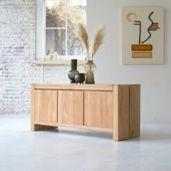 Eden Solid Oak Sideboard 160 Cm Ref. 3790 10 Eden Solid Oak Sideboard 160 Cm Ref. 3790 -Tikamoon 1200 1200 eden solid oak sideboard 160 cm 3