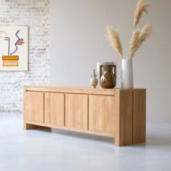 Eden Solid Oak Sideboard 210 Cm Ref. 3793 -Tikamoon 1200 1200 eden solid oak sideboard 210 cm 3