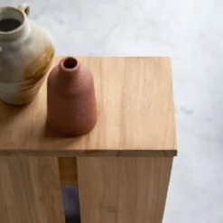 Eden Solid Teak Side Table Ref. 5313 -Tikamoon 1200 1200 eden solid teak side table 2