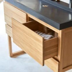 Edgar Solid Teak And Lava Stone Bathroom Cabinet 120 Cm Ref. 3435 12 Edgar Solid Teak And Lava Stone Bathroom Cabinet 120 Cm Ref. 3435 -Tikamoon 1200 1200 edgar solid teak and lava stone bathroom cabinet 120 cm 4