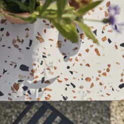 Elio Brown Premium Terrazzo And Metal Rectangular Garden Table, Seats 4–6. Ref. 6361 12 Elio Brown Premium Terrazzo And Metal Rectangular Garden Table, Seats 4–6. Ref. 6361 -Tikamoon 1200 1200 elio brown premium terrazzo and metal rectangular garden table seats 4 6 4