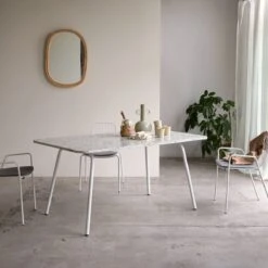 Elio Green Premium Terrazzo And Metal Rectangular Table, Seats 4–6. Ref. 5485 11 Elio Green Premium Terrazzo And Metal Rectangular Table, Seats 4–6. Ref. 5485 -Tikamoon 1200 1200 elio green premium terrazzo and metal rectangular table seats 4 6 3