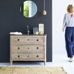 Emily Pine And Stone Bathroom Cabinet 100 Cm Ref. 3311