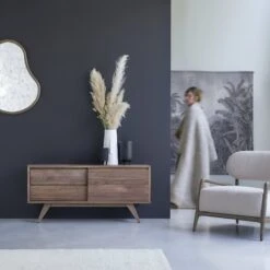 Esmée Solid Walnut TV Stand 130 Cm Ref. 3974