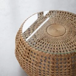 Esther Rattan Coffee Table Ref. 2375 -Tikamoon 1200 1200 esther rattan coffee table 2