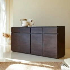 Eva Solid Mahogany Sideboard 200 Cm Ref. 826 -Tikamoon 1200 1200 eva solid mahogany sideboard 200 cm 3