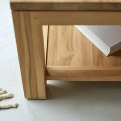 Eve Solid Teak Rectangular Coffee Table Ref. 2198 -Tikamoon 1200 1200 eve solid teak rectangular coffee table 4