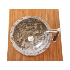 Exo Stri Grey Marble Washbasin Ref. 702 -Tikamoon 1200 1200 exo stri grey marble washbasin 6