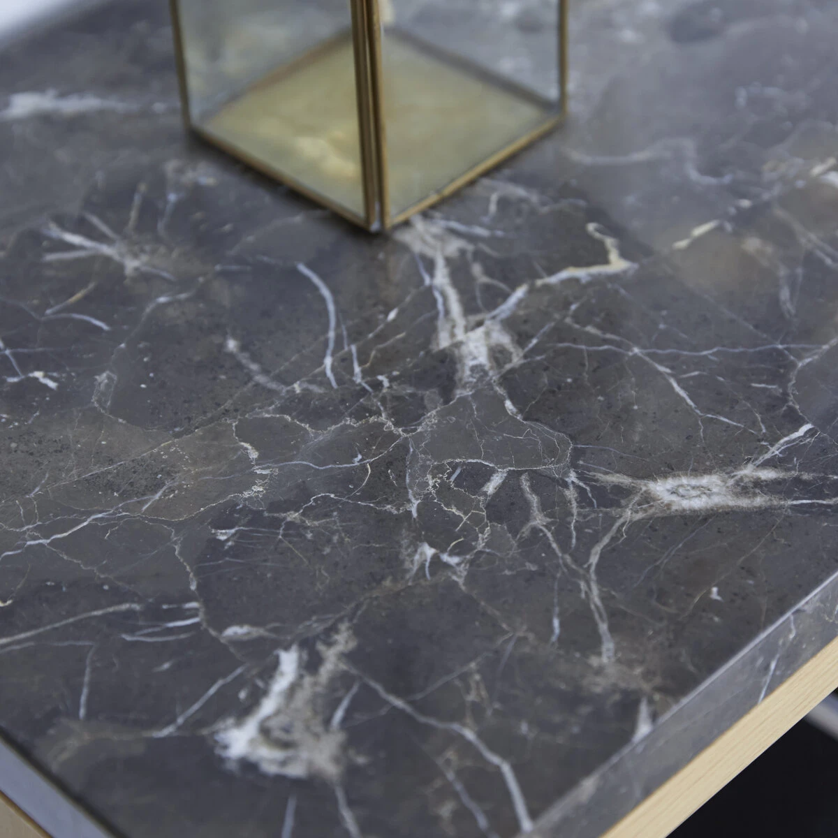 Eyota Oak And Marble Console Table Ref. 2625 4 Eyota Oak And Marble Console Table Ref. 2625 - Image 2