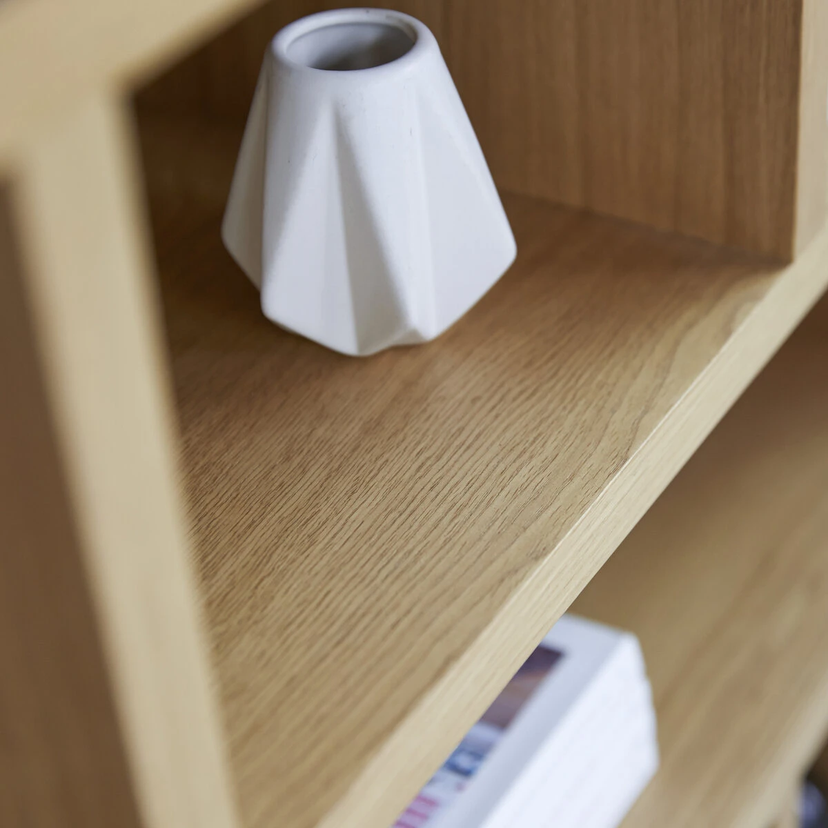 Eyota Oak And Marble Console Table Ref. 2625 7 Eyota Oak And Marble Console Table Ref. 2625 - Image 5