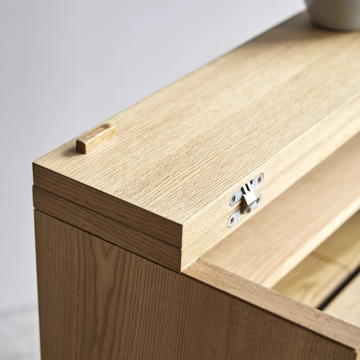 Eyota Oak And Marble Desk Ref. 2629 8 Eyota Oak And Marble Desk Ref. 2629 - Image 6