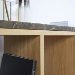 Eyota Oak Low Bookcase Ref. 2971 -Tikamoon 1200 1200 eyota oak low bookcase 3