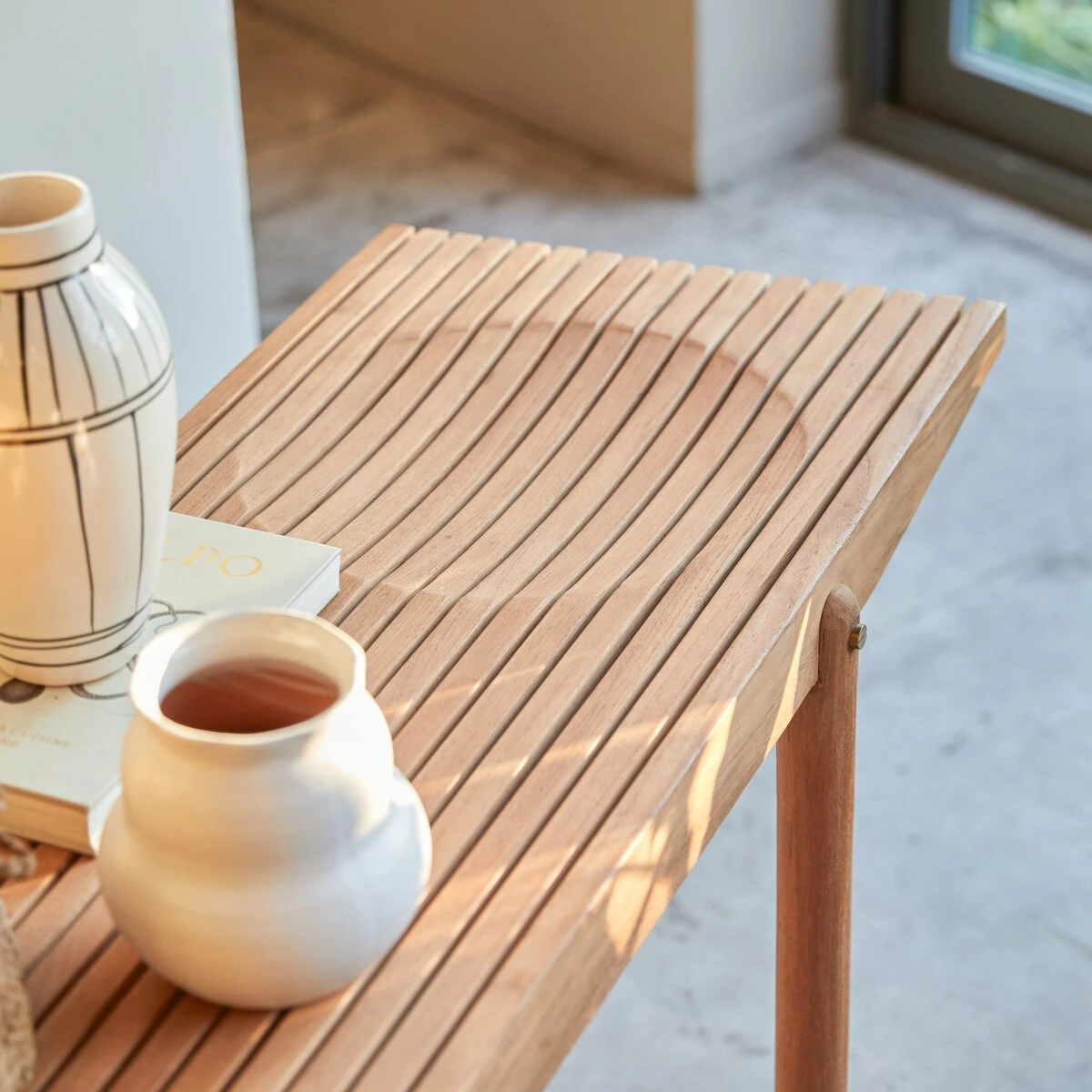 Fado Solid Teak Console Table Ref. 5255 7 Fado Solid Teak Console Table Ref. 5255 - Image 5