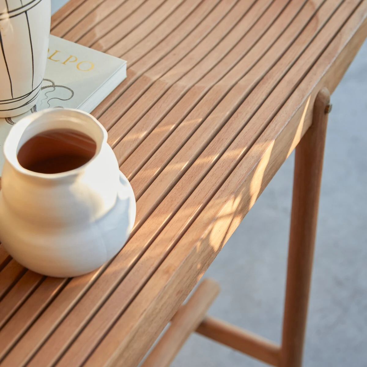 Fado Solid Teak Console Table Ref. 5255 10 Fado Solid Teak Console Table Ref. 5255 - Image 8