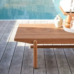 Fado Solid Teak Garden Coffee Table Ref. 5162 12 Fado Solid Teak Garden Coffee Table Ref. 5162 -Tikamoon 1200 1200 fado solid teak garden coffee table 2