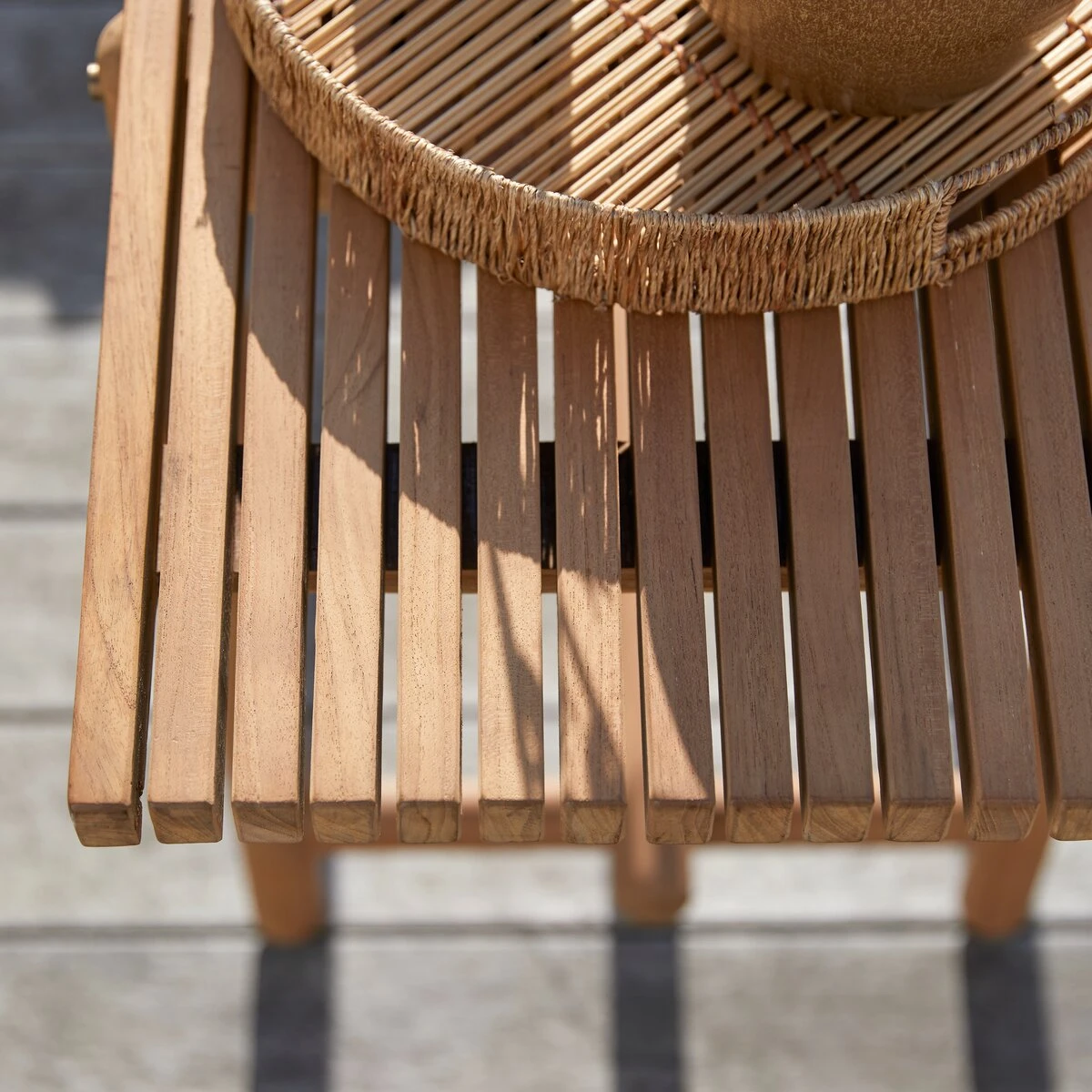 Fado Solid Teak Garden Console Table Ref. 5168 4 Fado Solid Teak Garden Console Table Ref. 5168 - Image 2