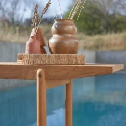 Fado Solid Teak Garden Console Table Ref. 5168 10 Fado Solid Teak Garden Console Table Ref. 5168 -Tikamoon 1200 1200 fado solid teak garden console table 3