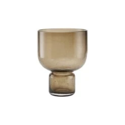 Farida Brown Glass Vase Ref. 4062