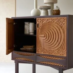 Frida Solid Mahogany Sideboard 120 Cm Ref. 6220 -Tikamoon 1200 1200 frida solid mahogany sideboard 120 cm 2