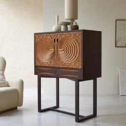 Frida Solid Mahogany Sideboard 120 Cm Ref. 6220 -Tikamoon 1200 1200 frida solid mahogany sideboard 120 cm 4