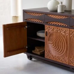 Frida Solid Mahogany Sideboard 180 Cm Ref. 6216 13 Frida Solid Mahogany Sideboard 180 Cm Ref. 6216 -Tikamoon 1200 1200 frida solid mahogany sideboard 180 cm 5