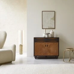 Frida Solid Mahogany Sideboard 93 Cm Ref. 6218