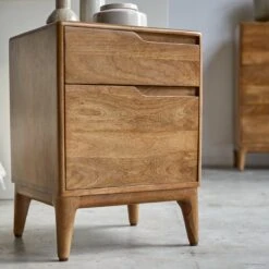Gabrielle Solid Mango Wood Bedside Table Ref. 4814 15 Gabrielle Solid Mango Wood Bedside Table Ref. 4814 -Tikamoon 1200 1200 gabrielle solid mango wood bedside table 6