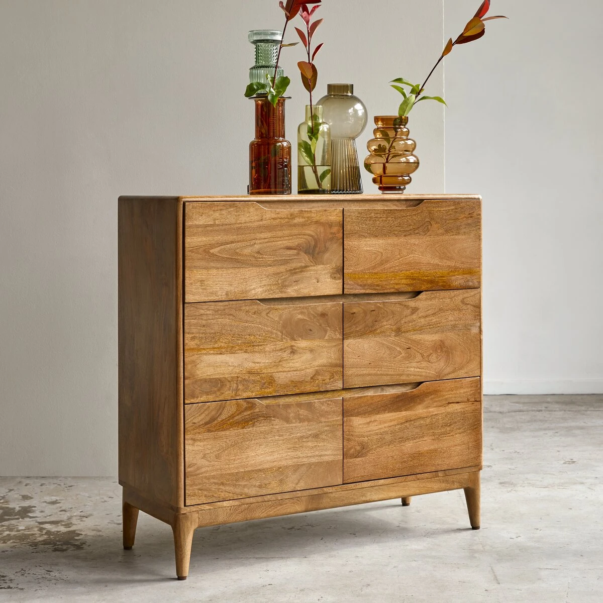 Gabrielle Storage Chest Of Drawers In Solid Mango Ref. 4820 6 Gabrielle Storage Chest Of Drawers In Solid Mango Ref. 4820 - Image 4