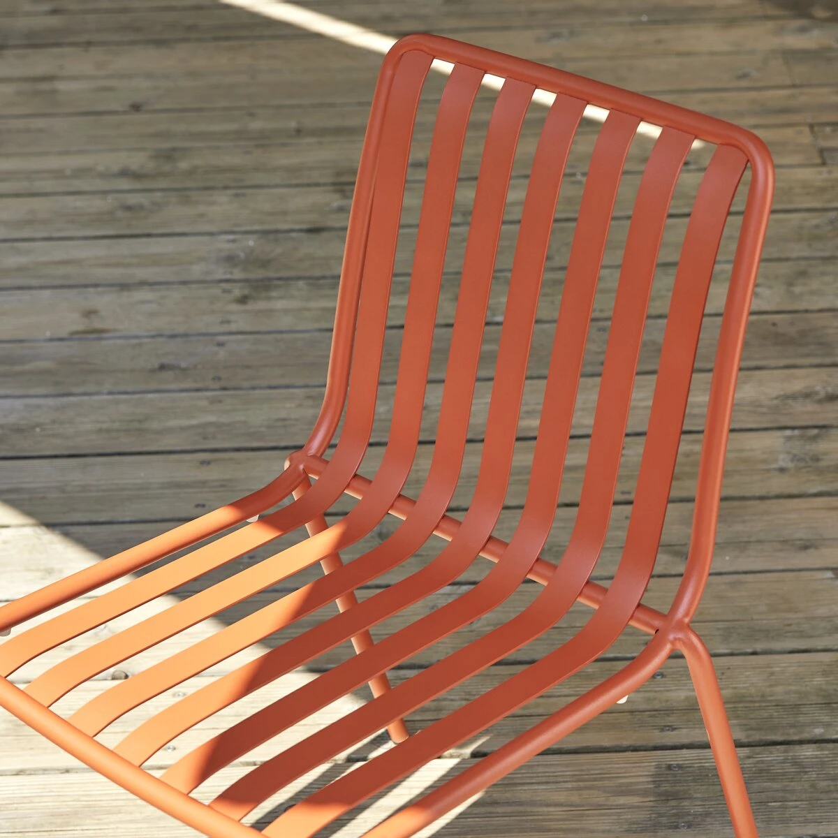 Gaby Orange Metal Chair Ref. 4240 4 Gaby Orange Metal Chair Ref. 4240 - Image 2