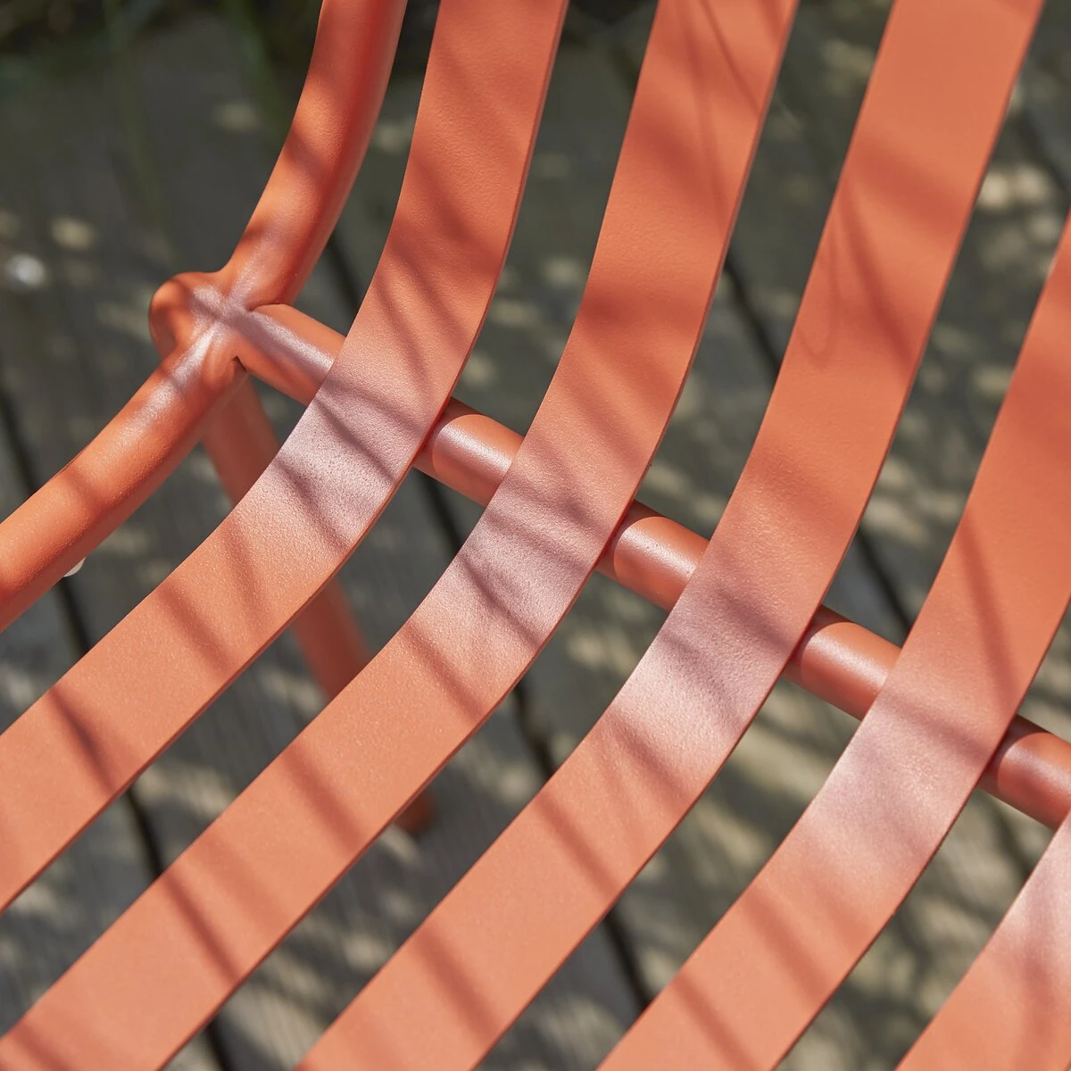 Gaby Orange Metal Chair Ref. 4240 5 Gaby Orange Metal Chair Ref. 4240 - Image 3