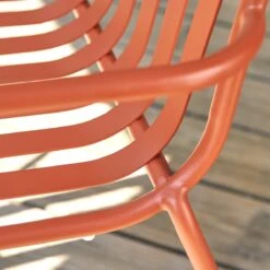 Gaby Orange Metal Garden Armchair Ref. 4234 14 Gaby Orange Metal Garden Armchair Ref. 4234 -Tikamoon 1200 1200 gaby orange metal garden armchair 4