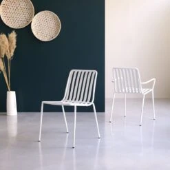 Gaby White Metal Chair Ref. 4104