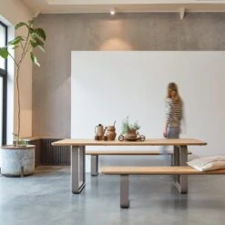 Harper Solid Teak And Aluminium Table Ref. 5294