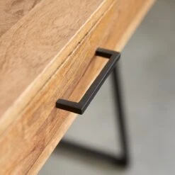 Hedda Kids Desk In Solid Mango Wood And Metal Ref. 5464 -Tikamoon 1200 1200 hedda kids desk in solid mango wood and metal 5