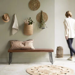 Helga Solid Sheesham Bench 135 Cm Ref. 3267