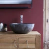Ibyza Grey Marble Washbasin Ref. 1685 -Tikamoon 1200 1200 ibyza grey marble washbasin