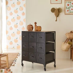 Industriel Kids Metal Chest Of Drawers Ref. 5540 -Tikamoon 1200 1200 industriel kids metal chest of drawers 3