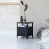 Industriel Metal Bedside Table Ref. 1947 -Tikamoon 1200 1200 industriel metal bedside table