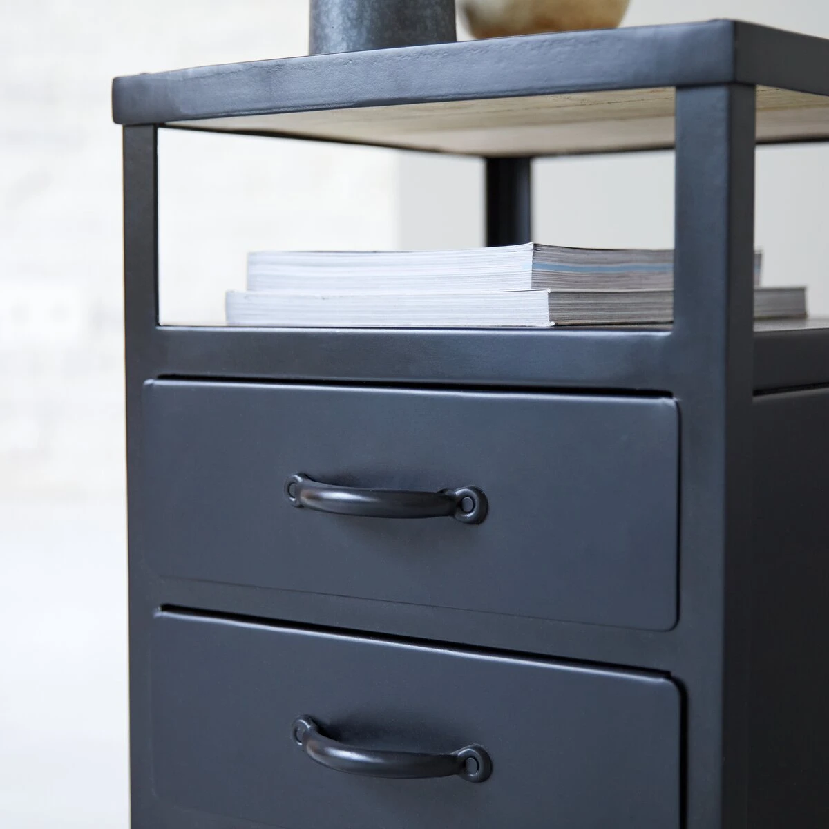 Industriel Metal Bedside Table Ref. 1947 7 Industriel Metal Bedside Table Ref. 1947 - Image 5