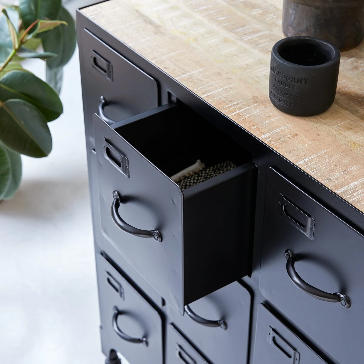 Industriel Metal Chest Of Drawers Ref. 1382 4 Industriel Metal Chest Of Drawers Ref. 1382 - Image 2