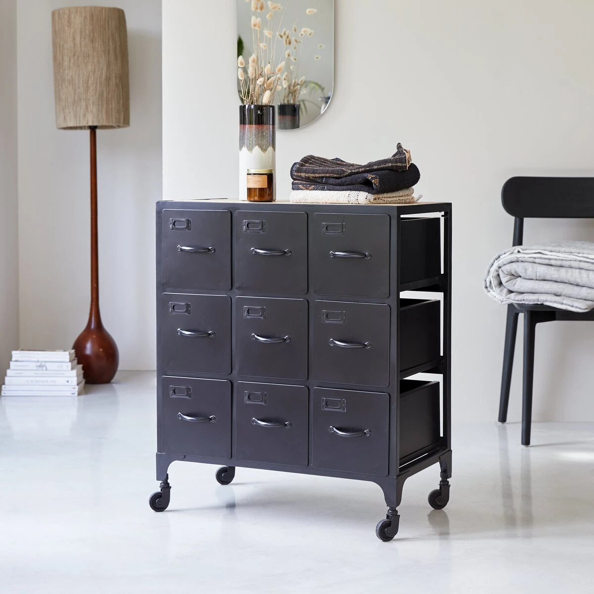 Industriel Metal Chest Of Drawers Ref. 1382 6 Industriel Metal Chest Of Drawers Ref. 1382 - Image 4
