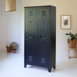 Industriel Metal Storage Wardrobe Ref. 2434 12 Industriel Metal Storage Wardrobe Ref. 2434 -Tikamoon 1200 1200 industriel metal storage wardrobe 3