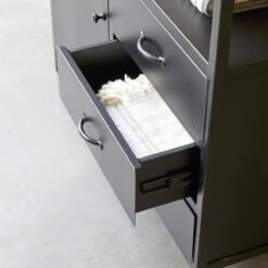 Industriel Solid Mango Wood And Metal Vanity Unit 95 Cm Ref. 2424 11 Industriel Solid Mango Wood And Metal Vanity Unit 95 Cm Ref. 2424 -Tikamoon 1200 1200 industriel solid mango wood and metal vanity unit 95 cm 4